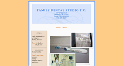 Desktop Screenshot of familydentalstudiopc.com